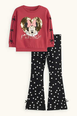 Minnie Maus - Set - Sweatshirt und Leggings - 2 teilig