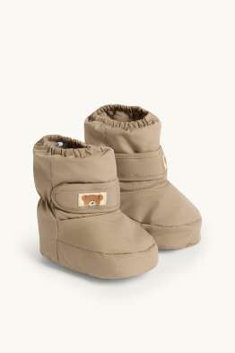 Teddy bear - petite chaussure pour bébé