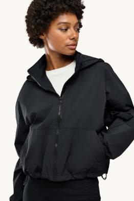 Jacke mit Kapuze - wasserabweisend