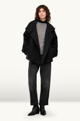Boyfriend jean - mid waist - LYCRA®