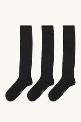 Multipack of 3 - knee-high socks