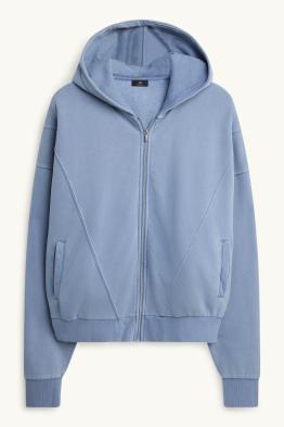 Sweatvest met capuchon