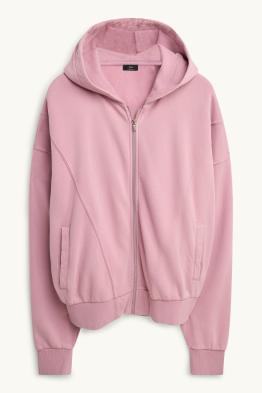 Sweatvest met capuchon