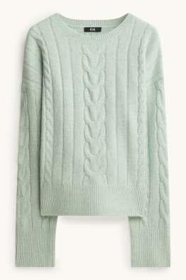 Pullover - Zopfmuster