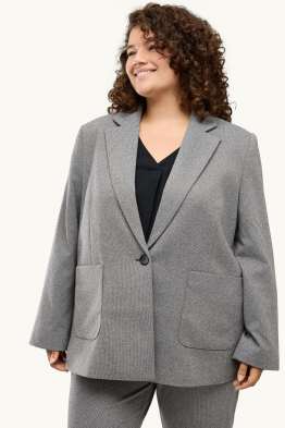Longblazer - Regular Fit - strukturiert