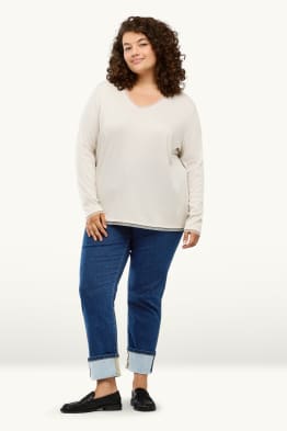 Straight Jeans - High Waist
