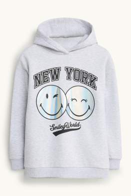 SmileyWorld® - dessuadora amb caputxa - efecte brillant
