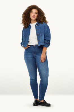 Skinny jeans - mid waist - shaping jeans - LYCRA®