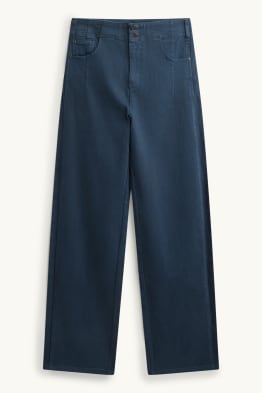 Cloth trousers - high waist - straight fit