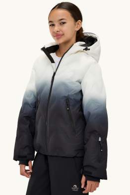 Veste de ski avec capuche - doublée - finition déperlante