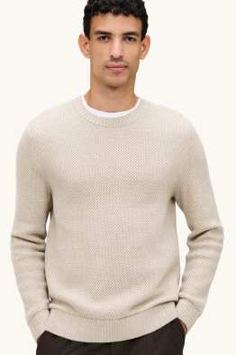 Pull - finition texturée