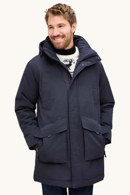 Parka con cappuccio - foderato