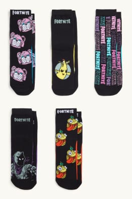 Multipack 5er - Fortnite - Socken mit Motiv