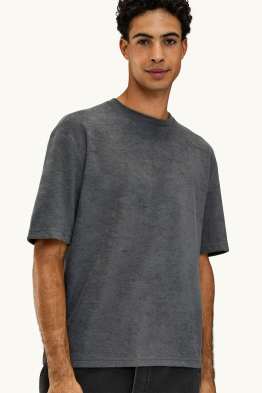 T- shirt en éponge - Oversize