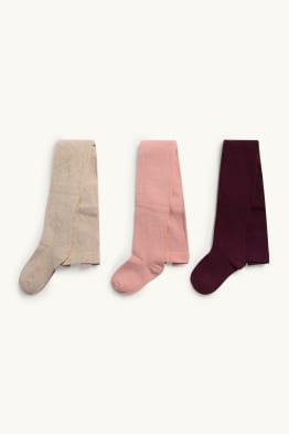 Multipack of 3 - tights