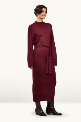 Gebreide jurk - straight fit