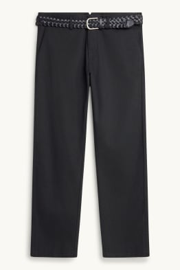 Chino mit Gürtel - Regular Fit