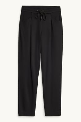 Stoffhose - Mid Waist - Tapered Fit