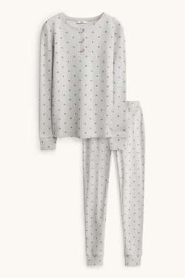 Pijama - estampat - texturada