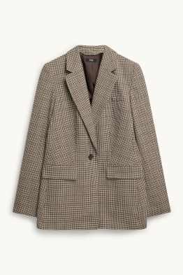 Business-Blazer - Regular Fit - kariert