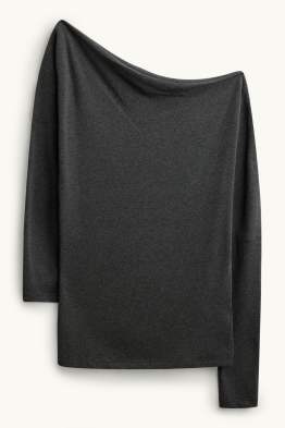 Tricou cu mânecă lungă - slim fit