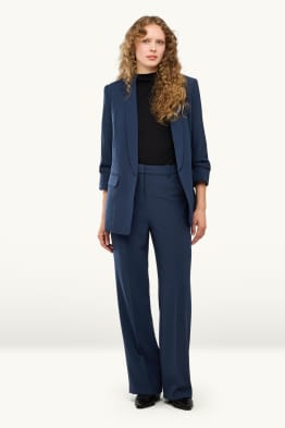 Pantaloni office - talie înaltă - wide leg