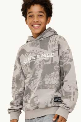 Skate - sweat à capuche - à motif
