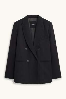 Longblazer - Regular Fit - Nadelstreifen
