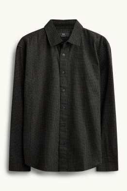 Camisa - relaxed fit - Kent - de quadres