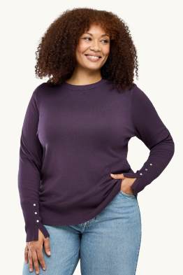 Pulover din tricot fin