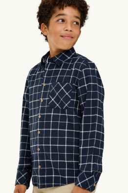 Camisa - de quadres