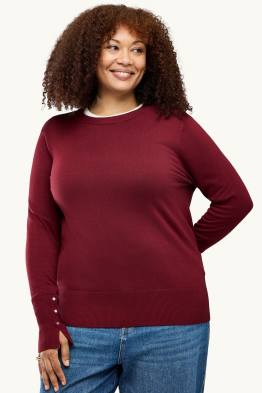 Maglione in maglia fine