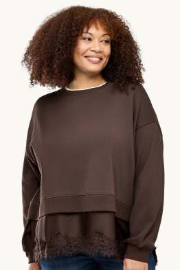 Sweatshirt - 2-in-1 look