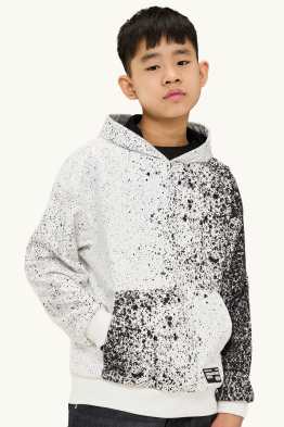 Hoodie - gemustert