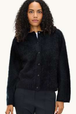 Kaschmir-Strickjacke