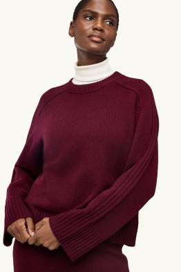 Pullover mit Kaschmir-Anteil - Woll-Mix