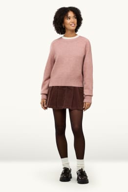 Cord-Skort