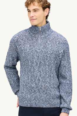 Jumper - cable knit pattern