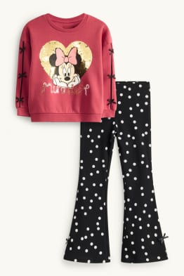 Minnie Maus - Set - Sweatshirt und Leggings - 2 teilig