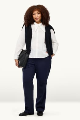 Business kalhoty - mid waist - straight fit - Mix & Match