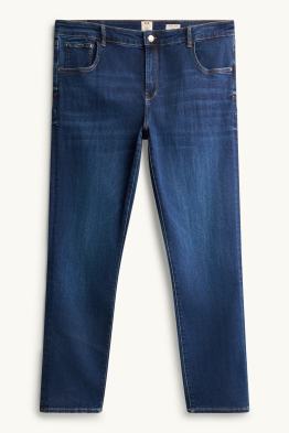 Slim jeans - mid-rise waist - shaping jeans - LYCRA®