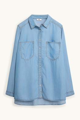 Denim blouse