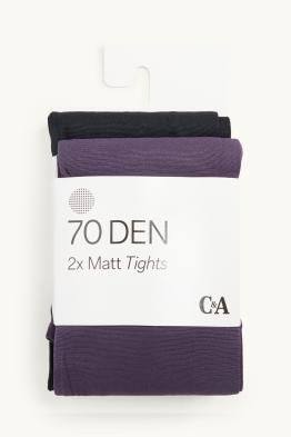 Multipack of 2 - tights - 70 denier