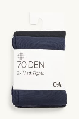 Multipack of 2 - tights - 70 denier