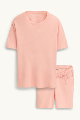 Pijama scurtă pentru alăptare