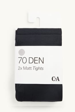 Multipack 2er - Feinstrumpfhose - 70 DEN