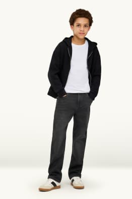 Straight Jeans - Thermojeans - extra-weiter Bund