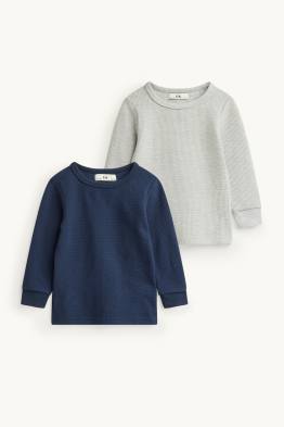 Multipack of 2 - thermal sweatshirt - textured