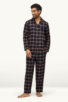 Pyjama en flanelle - à carreaux