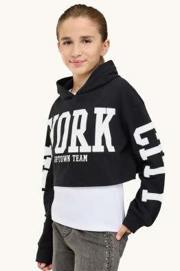 New York City - Set - Hoodie und Top - 2 teilig